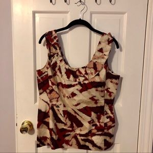 NWT Ann Taylor Sleeveless Blouse Sz 8